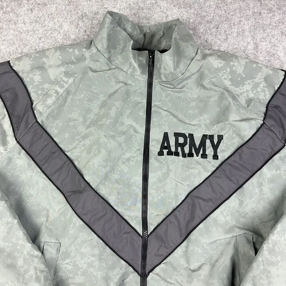 JWOD Skilcraft Army Jacket Windbreaker Medium/Long Reflective Camo Lined Vented